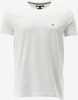 Tommy Hilfiger T-shirt TH FLEX SLIM FIT T-SHIRT wit - 3XL