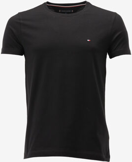 Tommy Hilfiger T-shirt TH FLEX SLIM FIT T-SHIRT zwart - M;L;XL;XXL