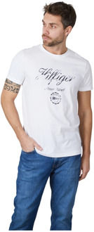 Tommy Hilfiger T-shirt Tommy Hilfiger , White , Heren - Xl,S