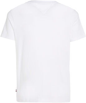 Tommy Hilfiger T-shirt White  2XL Wit