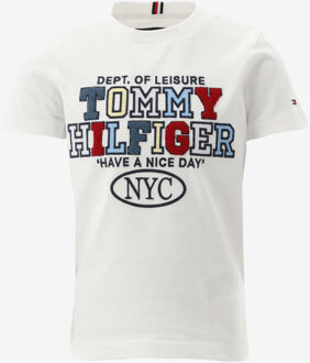 Tommy Hilfiger T-shirt wit - 128/8J