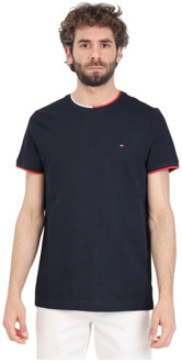 Tommy Hilfiger T-Shirts Tommy Hilfiger , Blue , Heren - 2Xl,Xl,M,S