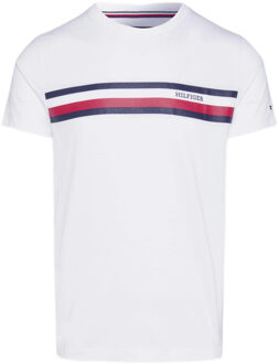 Tommy Hilfiger T-Shirts Tommy Hilfiger , Wit , Heren - 2Xl,L,S