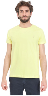 Tommy Hilfiger T-Shirts Tommy Hilfiger , Yellow , Heren - 2Xl,Xl,L,S