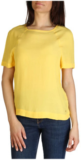 Tommy Hilfiger T-shirts - Vrouw - XW0XW01059-ZCI - Yellow