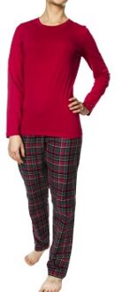 Tommy Hilfiger Tartan Pyjama Set Roze,Versch.kleure/Patroon - X-Small