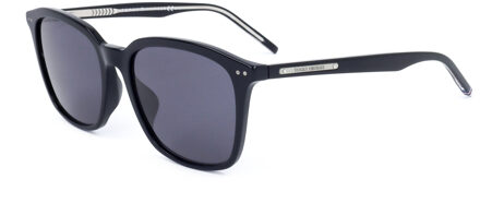 Tommy Hilfiger Th 1825s Vierkante Zonnebril - maat Zwart