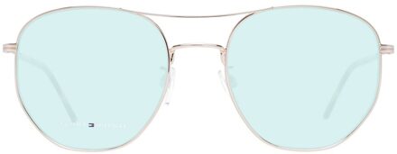 Tommy Hilfiger Th 1876s Zonnebril Aviatorstijl Lichtblauw