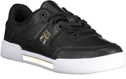 Tommy Hilfiger Th Core Lowtop Sneakers Casual Stijl Zwart - EU 39