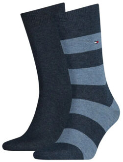 Tommy Hilfiger Th men sock 342021001-356 Veelkleurig - 39-42