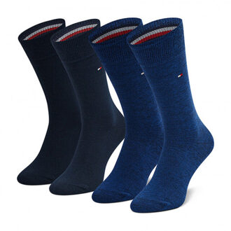 Tommy Hilfiger Th men sock 371111 108 - maat 39-42 Blauw
