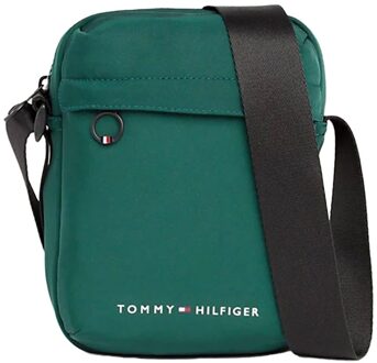 Tommy Hilfiger Th Skyline Mini Repo hunter Groen - H 20 x B 15.5 x D 6