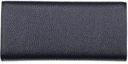 Tommy Hilfiger Th Wallet Geprint Leer Marineblauw - maat Donkerblauw