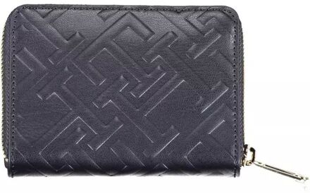 Tommy Hilfiger Th Wallet Ziparound Portemonnee - maat Donkergrijs