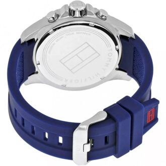 Tommy Hilfiger TH1791142 horloge heren - blauw - edelstaal