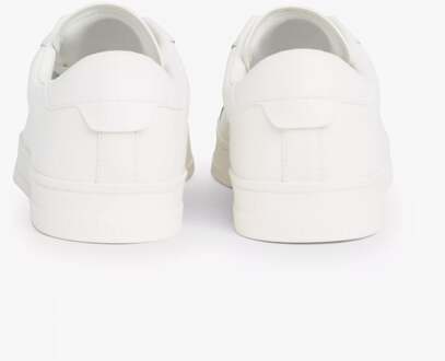 Tommy Hilfiger TJM LEATHER LOW CUPS Heren Sneakers Ecru Crème