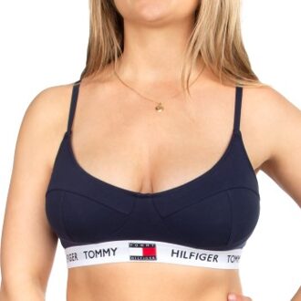 Tommy Hilfiger Tommy 85 T-Shirt Bralette * Actie * Blauw - Large