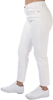 Tommy Hilfiger Tommy Hilfiger-jeans met tabard-logo voor dames, wit - maat