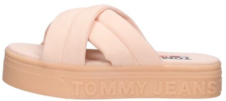 Tommy Hilfiger Tommy Jeans Flatform Sandal Beige - 36