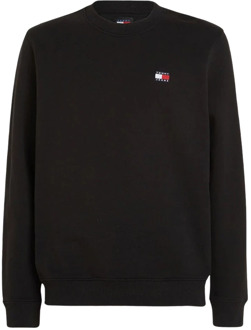 Tommy Hilfiger Tommy Jeans Sweater Tommy Hilfiger , Black , Heren - 2Xl,Xl,L,M,S