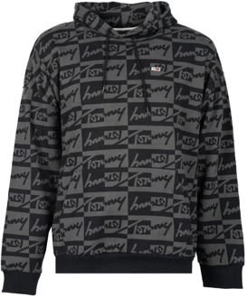 Tommy Hilfiger Tommy Jeans Sweatshirt Tommy Hilfiger , Black , Heren - Xl,L,S
