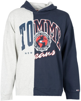 Tommy Hilfiger Tommy Jeans Sweatshirt Tommy Hilfiger , Blue , Heren - XL