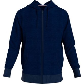 Tommy Hilfiger Tonal Relaxed Fit Lounge Hoody Blauw - Small,Medium,Large,X-Large