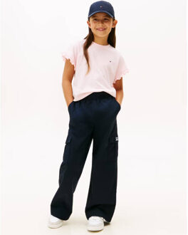 Tommy Hilfiger Top korte mouw kg0kg08970 - maat 152 Roze