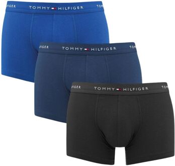Tommy Hilfiger Trunk Boxershorts Heren (3-pack) - XXL
