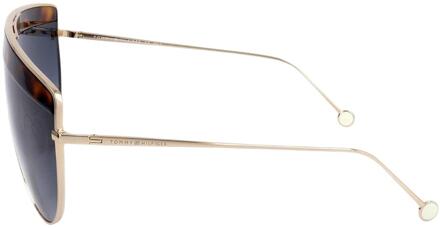 Tommy Hilfiger Uniseks Zonnebril voor volwassenen (Goud/Bruin) - One Size