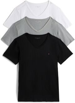 Tommy Hilfiger V-Neck Shirts Heren (3-pack)