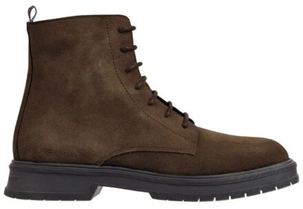 Tommy Hilfiger Veterboot suede Bruin - 44