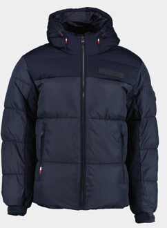 Tommy Hilfiger Winterjack new york hooded jacket mw0mw32771/dw5 Blauw - XL
