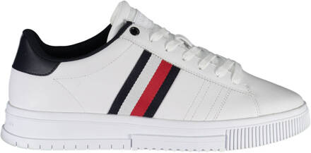 Tommy Hilfiger Witte herensneakers Tommy Hilfiger , White , Heren - 44 EU