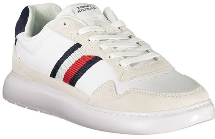Tommy Hilfiger Witte Leren Sneakers voor Mannen - EU 41