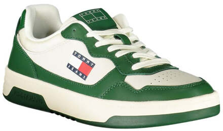 Tommy Hilfiger Witte Leren Sneakers voor Mannen - EU 41