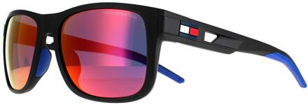 Tommy Hilfiger wrap heren mat zwart grijs infrarood th 1913/s