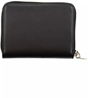 Tommy Hilfiger Zip Wallet Aw0aw08346 Zwart