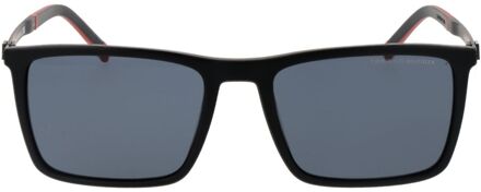 Tommy Hilfiger Zonnebril Rechthoekig Frame - maat Zwart