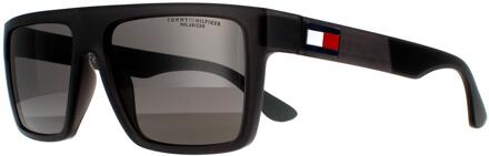 Tommy Hilfiger Zonnebril TH 1605/S FRE M9 MATTE GRIJS GRIJS POLARISEERD - One Size