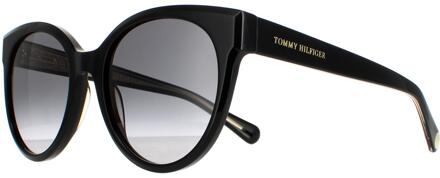 Tommy Hilfiger Zonnebril Th 1885/S 807 9o Black Dark Gray Gradiënt Zwart