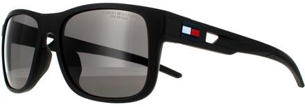 Tommy Hilfiger Zonnebril Th 1913/S 003 M9 Mat Black Gray Polarisatie Zwart