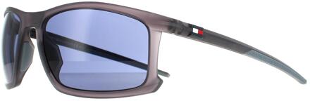 Tommy Hilfiger Zonnebril Th 1915/S Fre Ku Matte Gray Blue Grijs