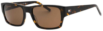Tommy Hilfiger Zonnebrillen voor heren (Havana) Oranje - One Size