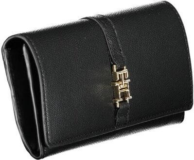 Tommy Hilfiger Zwarte Polyethyleen Portefeuille - One Size