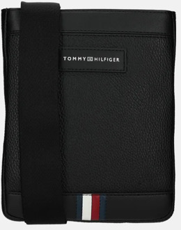 Tommy Hilfiger Zwarte Schoudertas voor Mannen Tommy Hilfiger , Black , Heren - ONE Size