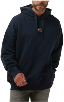 Tommy Jeans Badge Hoodie Heren navy - S