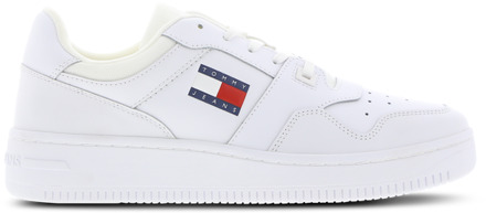 Tommy Jeans Basket Low - Heren Schoenen White - 40