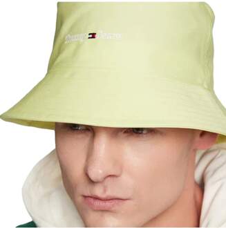 Tommy Jeans Bob Tommy Jeans heren bucket hat met vlagmotief Geel - One Size