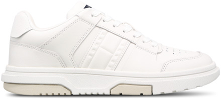 Tommy Jeans Brooklyn Sneakers Dames - Wit - Maat 37 - Leer White